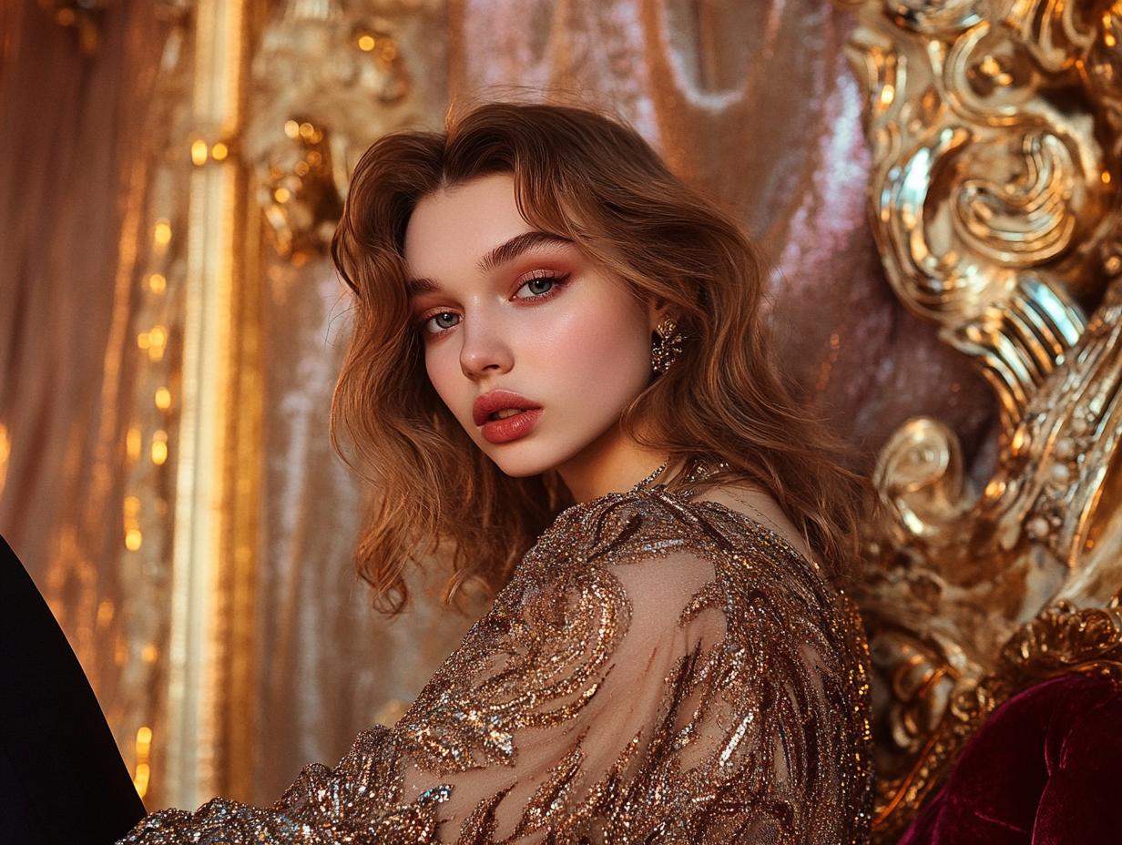 Анна Вирт на подиуме